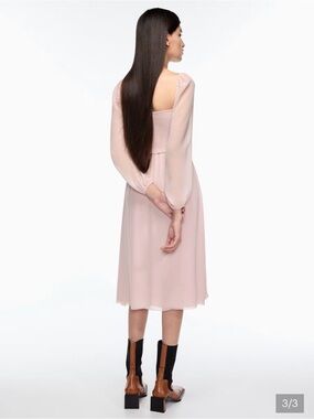 beaune dress long sleeve Wilfred | Dresses | Aritzia Wilfred Beaune Floral Wrap Dress